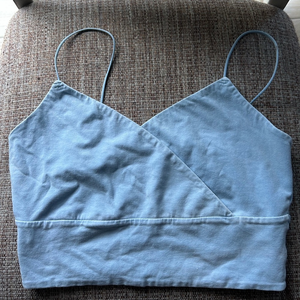 aeropostale seriously soft blue bungee cami